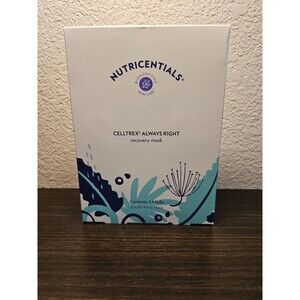 Nu Skin Nutricentials Celltrex  Always Right Recovery Mask Box Of 5 NEW/SEALED